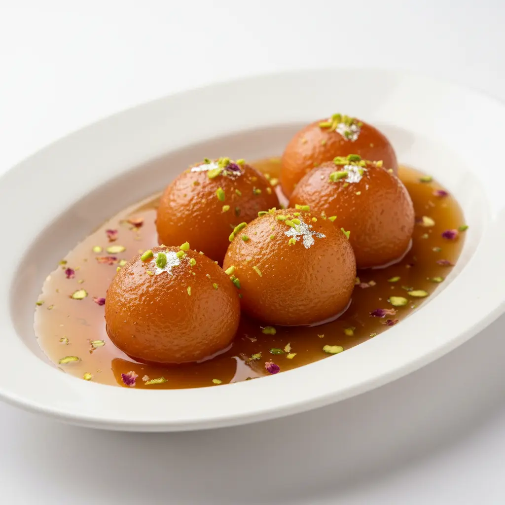 Gulab Jamun Dessert