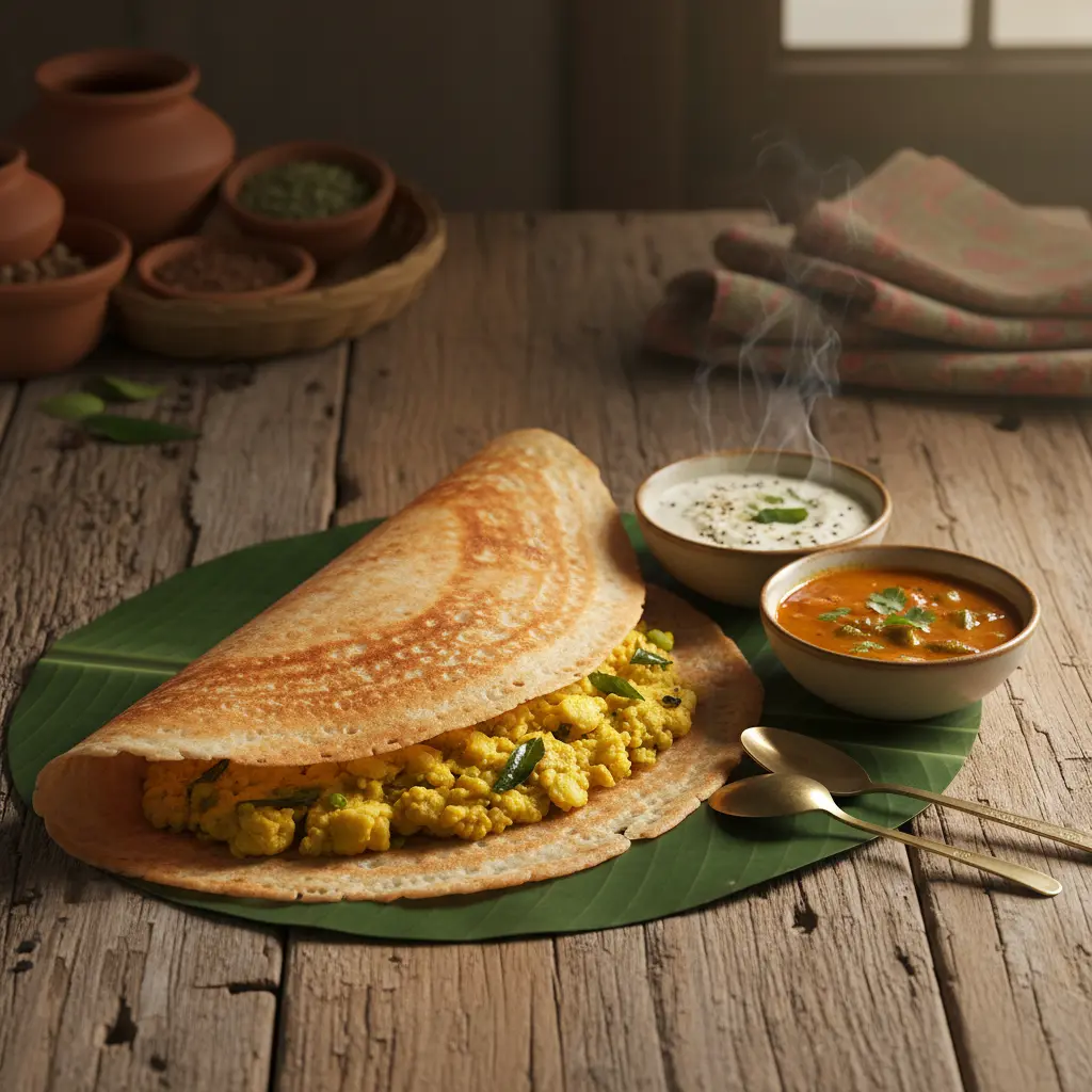 Crispy Masala Dosa